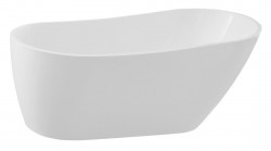 AQUALINE - TISA volně stojící vana, 170x80cm, bílá 2.jakost (E1780)