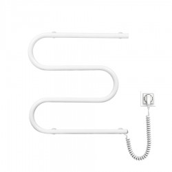 AQUALINE - VIPE elektrický sušák ručníků, 500x500, 59W, bílý (SU155)