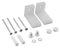 AQUALINE - WC kotvící sada, bílá (40126)