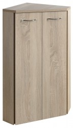 AQUALINE - ZOJA/KERAMIA FRESH skříňka rohová 35x78x35cm, dub platin (50323)