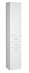 AQUALINE - ZOJA/KERAMIA FRESH skříňka vysoká s košem 35x184x29cm, bílá (51230)