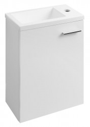 AQUALINE - ZOJA umyvadlová skříňka 37x50x18cm, bílá (51037A)