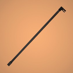Aquatek - OASIS BLACK T4 120cm rozpěrná tyčka rovná hranatá (OASISBLACKT4120)
