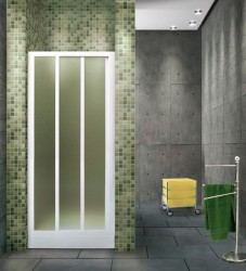 Aquatek - ROYAL B3 - Sprchové dveře zasouvací 110-120cm, výplň plast - voda (ROYALB3120-20)
