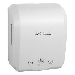 Automatický dávkovač papírových ručníků, bílý, AWD INTERIOR 2116 (AWD02152116)