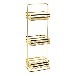 AWD Interior - Drátěná police na postavení zlatá AWD02041986 (AWD02041986)