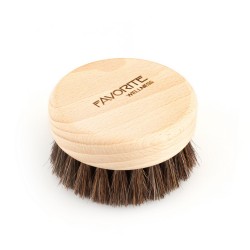 AWD Interior - Masážní kartáč na masáž krku z koňských žíní FAVORITE 1870 (AWD02091870)