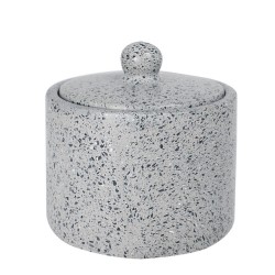 AWD Interior - Nádoba s víkem terazzo Q-BATH 1557 (AWD02341557)