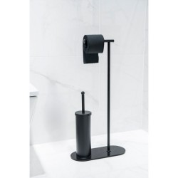 AWD Interior - WC štětka + držák papíru, černý kov (KD02071631)