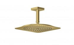 AXOR - Citterio C Hlavová sprcha 27x27 cm, EcoSmart, leštěný vzhled zlata (28793990)
