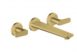 AXOR - Citterio C Vanová baterie pod omítku, 3-otvorová instalace, leštěný vzhled zlata (49482990)