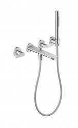 AXOR - Citterio C Vanová baterie pod omítku, 4-otvorová instalace, s příslušenstvím, chrom (49480000)