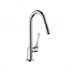 AXOR - Citterio Dřezová baterie s výsuvnou sprškou, vzhled nerezu (39835800)