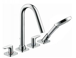 AXOR - Citterio M Vanová baterie 4-otvorová na sokl, chrom (34454000)