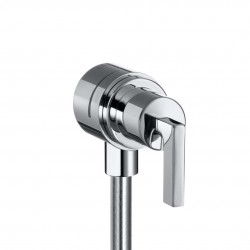 AXOR - Citterio Připojení hadice Fixfit Stop s uzavíracím ventilem s páčkou, chrom (39882000)