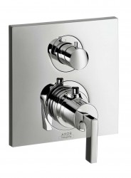 AXOR - Citterio Termostatická baterie pod omítku s uzavíracím ventilem, chrom (39700000)