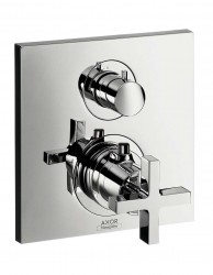 AXOR - Citterio Termostatická baterie pod omítku s uzavíracím ventilem, chrom (39705000)
