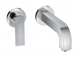 AXOR - Citterio Umyvadlová baterie pod omítku, 2-otvorová instalace, chrom/diamantový brus (39181000)