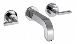 AXOR - Citterio Umyvadlová baterie pod omítku s výpustí, 3-otvorová instalace, chrom (39315000)