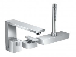 AXOR - Edge Baterie na okraj vany, 3-otvorová instalace, chrom (46430000)