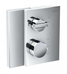 AXOR - Edge Termostatická sprchová baterie pod omítku s uzavíracím ventilem, chrom (46750000)