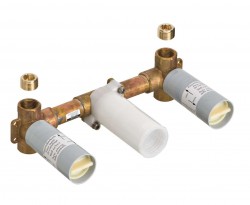 AXOR - Montážní tělesa Těleso pro tříotvorovou baterii pod omítku (18113180)