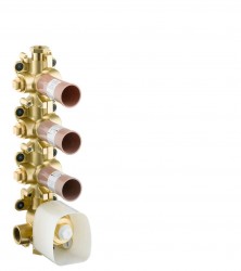 AXOR - Montážní tělesa Těleso termostatového modulu (10750180)