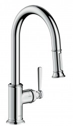 AXOR - Montreux Páková kuchyňská baterie s vytažitelnou sprškou, chrom (16581000)