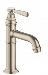 AXOR - Montreux Páková umyvadlová baterie 100 bez táhla, kartáčovaný nikl (16516820)