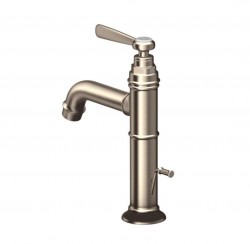 AXOR - Montreux Páková umyvadlová baterie 100 s odtokovou soupravou s táhlem,  kartáčovaný nikl (16515820)