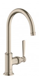 AXOR - Montreux Páková umyvadlová baterie 210 bez táhla, kartáčovaný nikl (16518820)