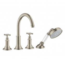 AXOR - Montreux Vanová baterie 4-otvorová, kartáčovaný nikl (16546820)