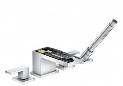 AXOR - MyEdition Vanová baterie, 4-otvorová instalace, chrom/bez destičky (47432000)