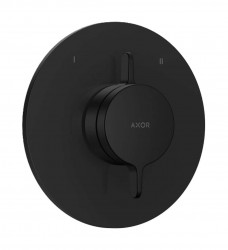 AXOR - One Baterie pod omítku, pro 2 spotřebiče, matná černá (48415670)