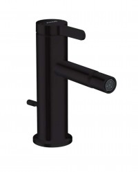 AXOR - One Bidetová baterie s výpustí, EcoSmart, matná černá (48210670)