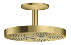 AXOR - One Hlavová sprcha, průměr 28 cm, kartáčovaná mosaz (48493950)