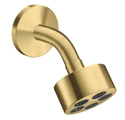 AXOR - One Hlavová sprcha, průměr 7,3 cm, EcoSmart, kartáčovaná mosaz (48490950)