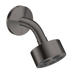 AXOR - One Hlavová sprcha, průměr 7 cm, EcoSmart, kartáčovaný černý chrom (48490340)