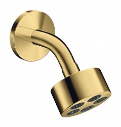 AXOR - One Hlavová sprcha, průměr 7 cm, EcoSmart, leštěný vzhled zlata (48490990)