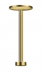 AXOR - One Sprchové rameno stropní, 30 cm, kartáčovaná mosaz (48496950)