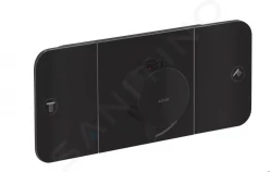 AXOR - One Termostat pod omítku pro 2 spotřebiče, matná černá (45712670)