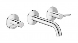 AXOR - One Umyvadlová baterie pod omítku, s výpustí, 3-otvorová instalace, EcoSmart, chrom (48150000)