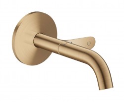 AXOR - One Umyvadlová baterie pod omítku, s výpustí, EcoSmart, kartáčovaný bronz (48180140)