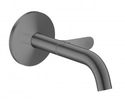 AXOR - One Umyvadlová baterie pod omítku, s výpustí, EcoSmart, kartáčovaný černý chrom (48180340)