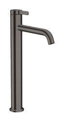 AXOR - One Umyvadlová baterie s výpustí, EcoSmart, kartáčovaný černý chrom (48002340)