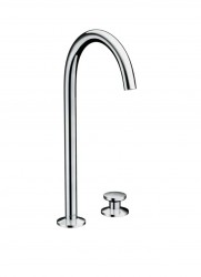 AXOR - One Umyvadlová baterie s výpustí Push-Open, 2-otvorová instalace, chrom (48060000)