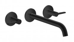 AXOR - One Vanová baterie pod omítku, 3-otvorová instalace, matná černá (48431670)