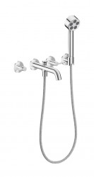 AXOR - One Vanová baterie pod omítku, 4-otvorová instalace, s příslušenstvím, EcoSmart, chrom (48444000)