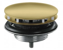 AXOR - Příslušenství Neuzavíratelná výpusť, kartáčovaná mosaz (51301950)