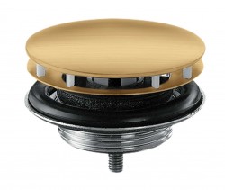 AXOR - Příslušenství Neuzavíratelná výpusť, kartáčovaný vzhled zlata (51301250)